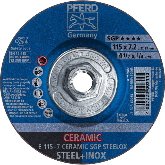 CERAMIC SGP STEELOX Grinding Wheels